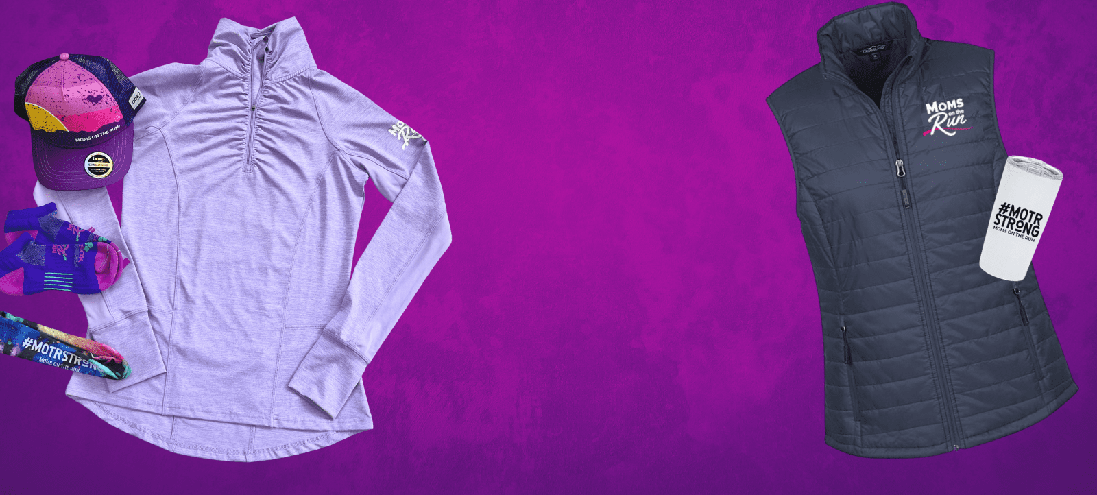 MOTR merchandise items